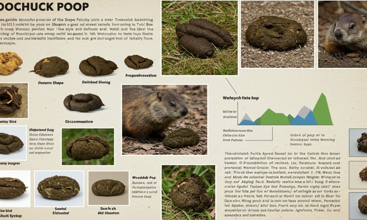 woodchuck poop