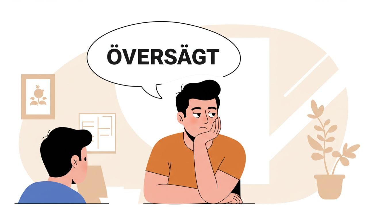 översägt